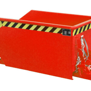 Spaandercontainer 300 liter, laag model, 70049-SGU-30-3000