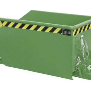 Spaandercontainer 300 liter, laag model, 70049-SGU-30-6011