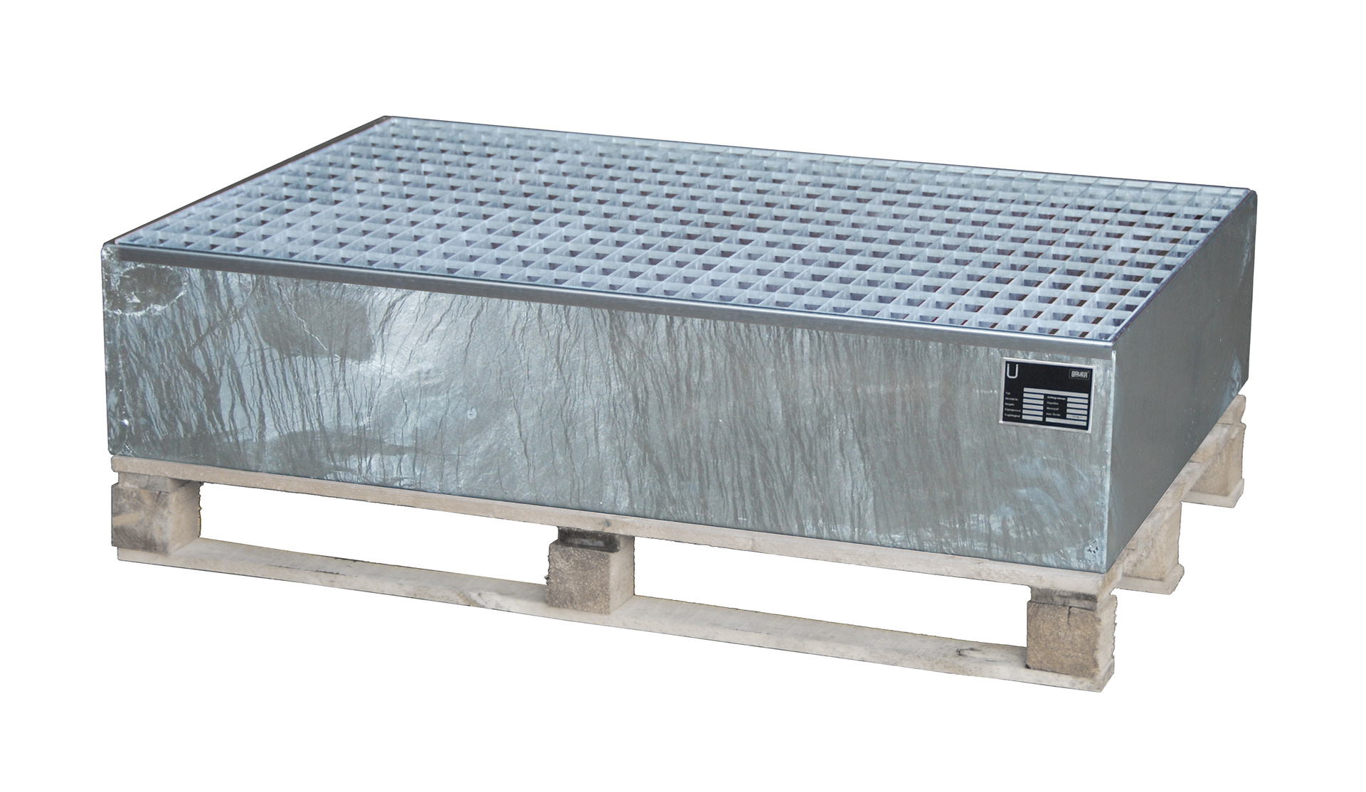 70049-2011 Vloeistofopvangbak voor 2 x 200 liter vat